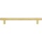 Jeffrey Alexander 192 mm Center-to-Center Brushed Gold Key West Cabinet Bar Pull 242BG - alternate 3